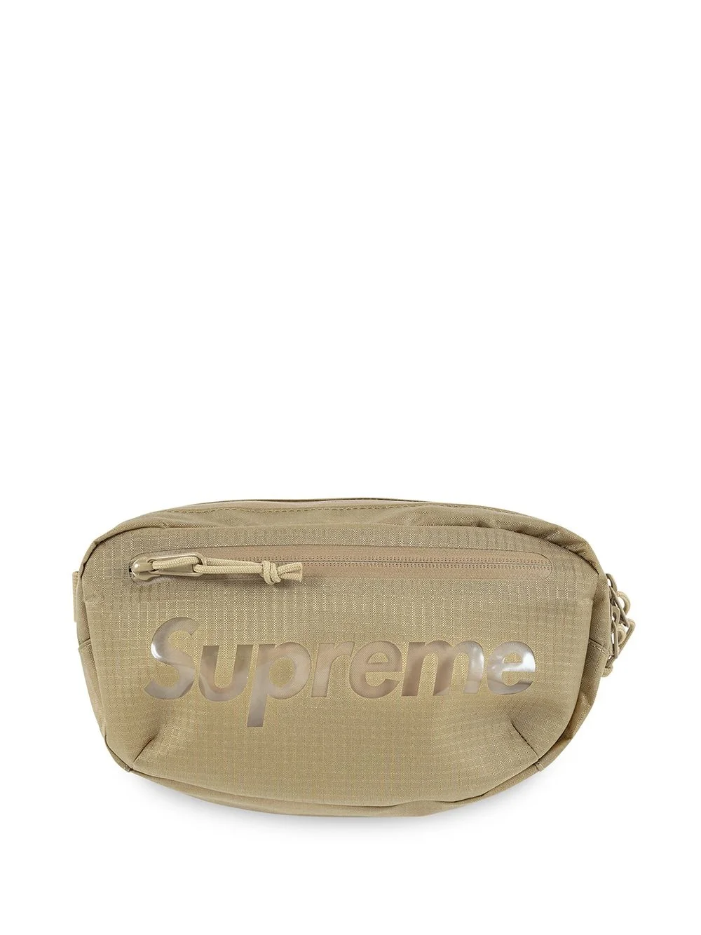 logo-print belt bag - 1