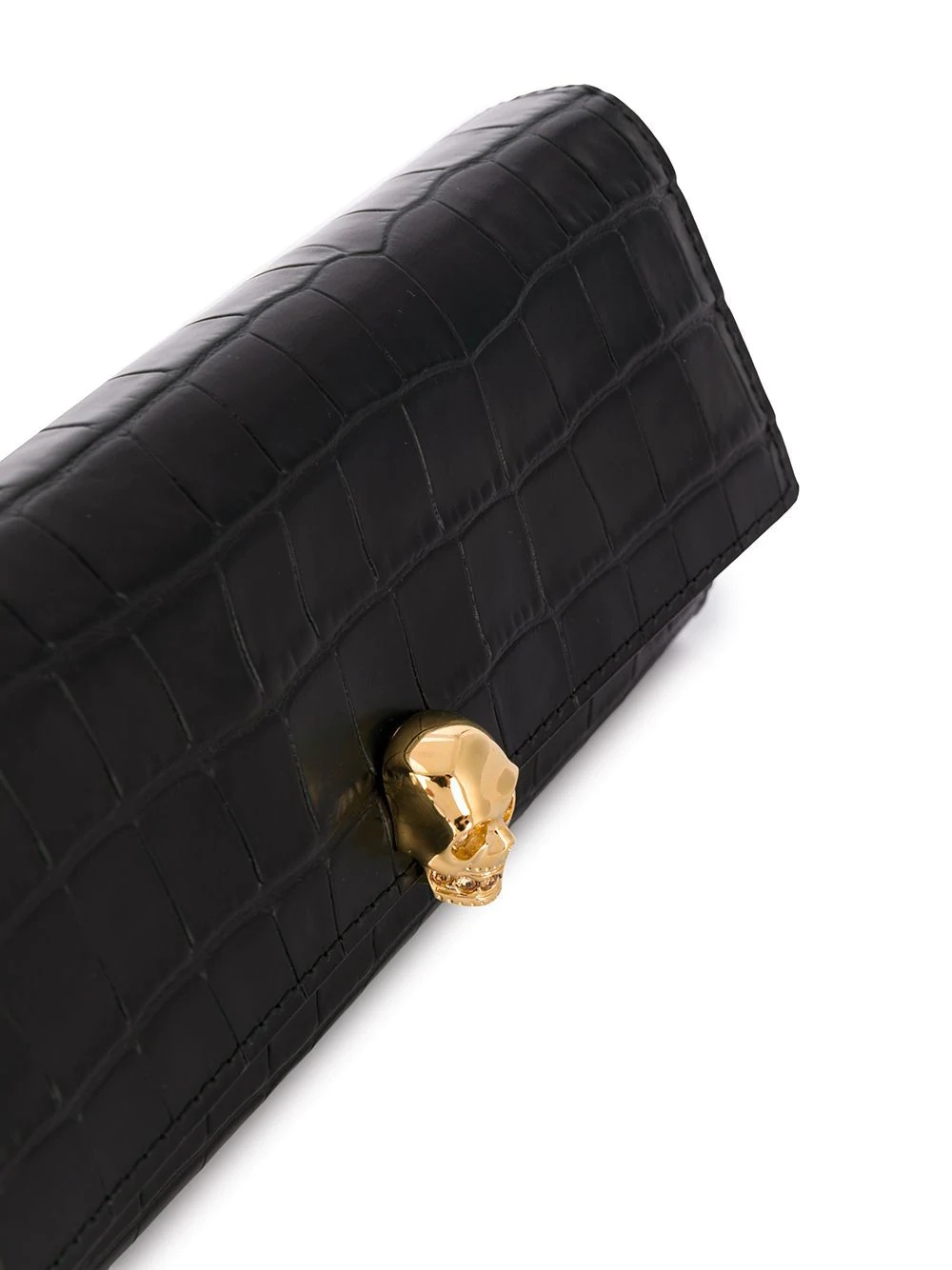 skull motif clutch - 4