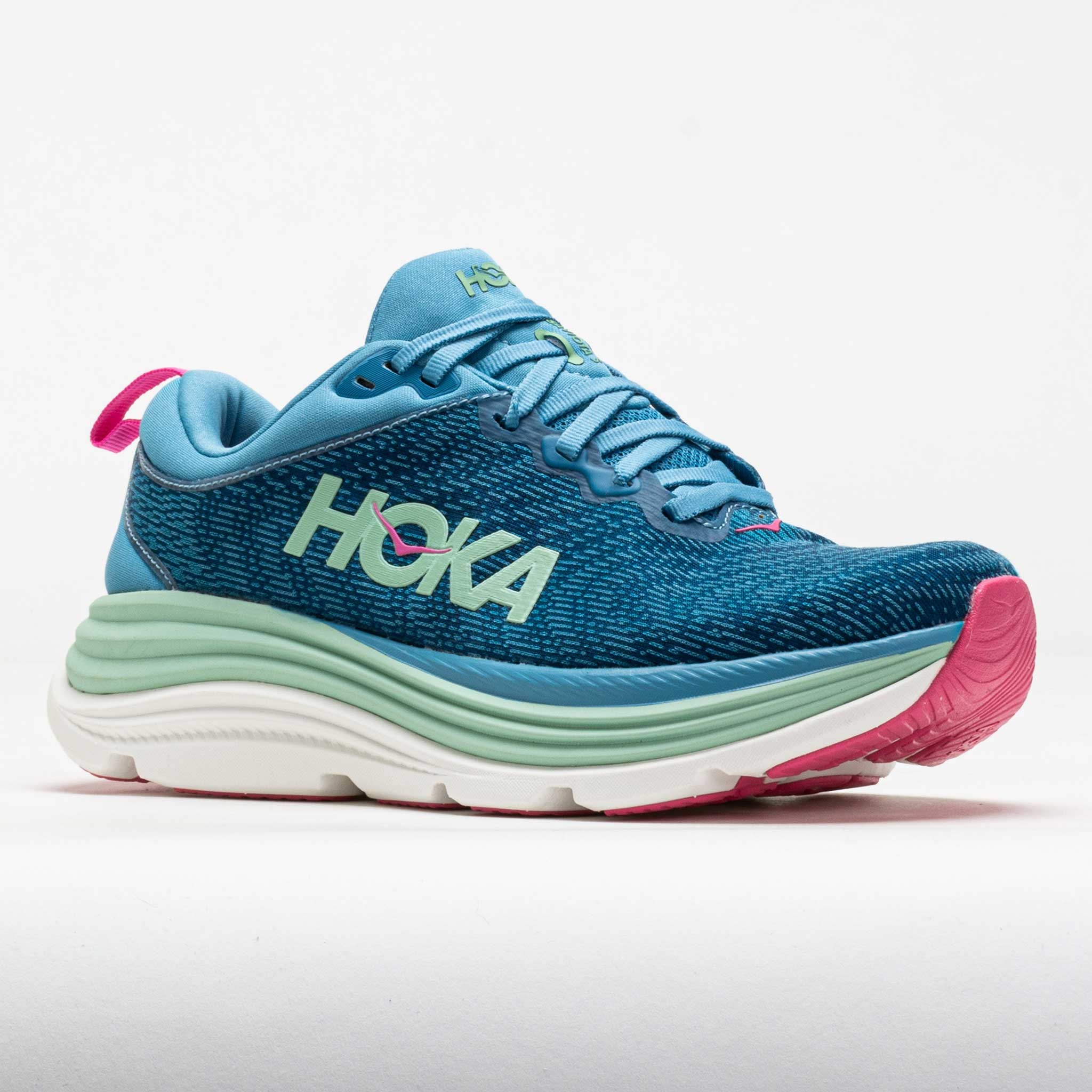 HOKA Gaviota 5 Women's Apline Blue/Jadeite - 5