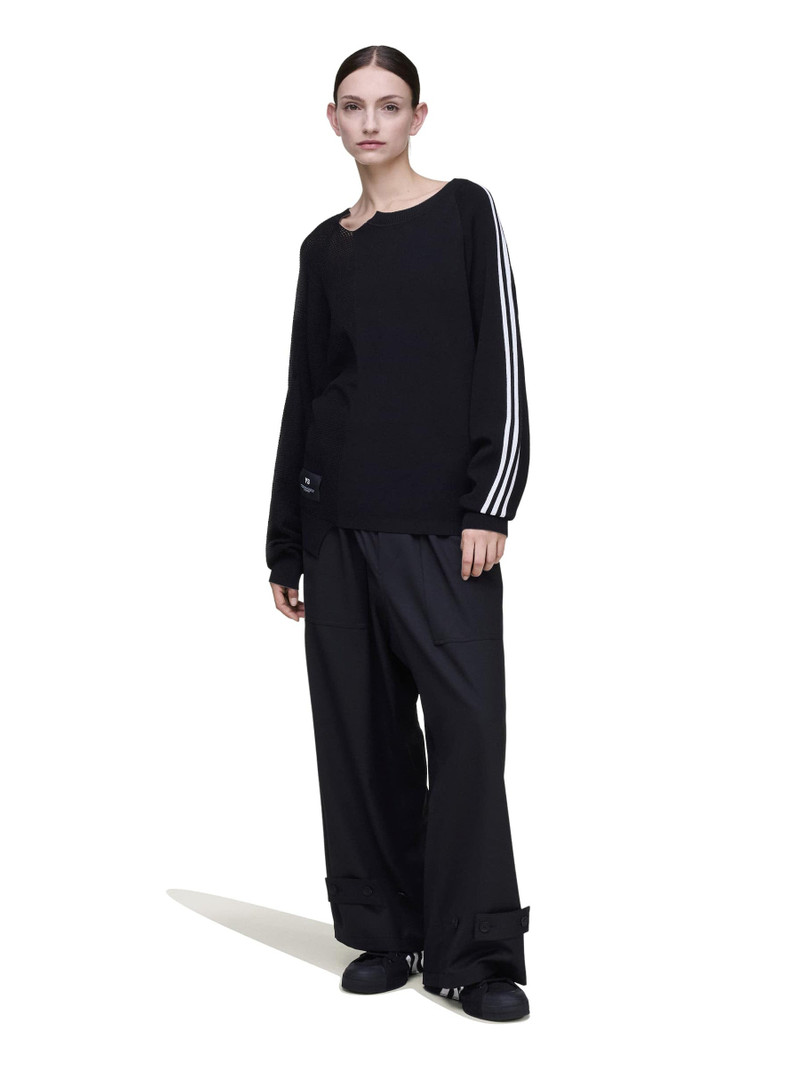 Y-3 LOGO KNIT SWEATSHIRT – BLACK 9