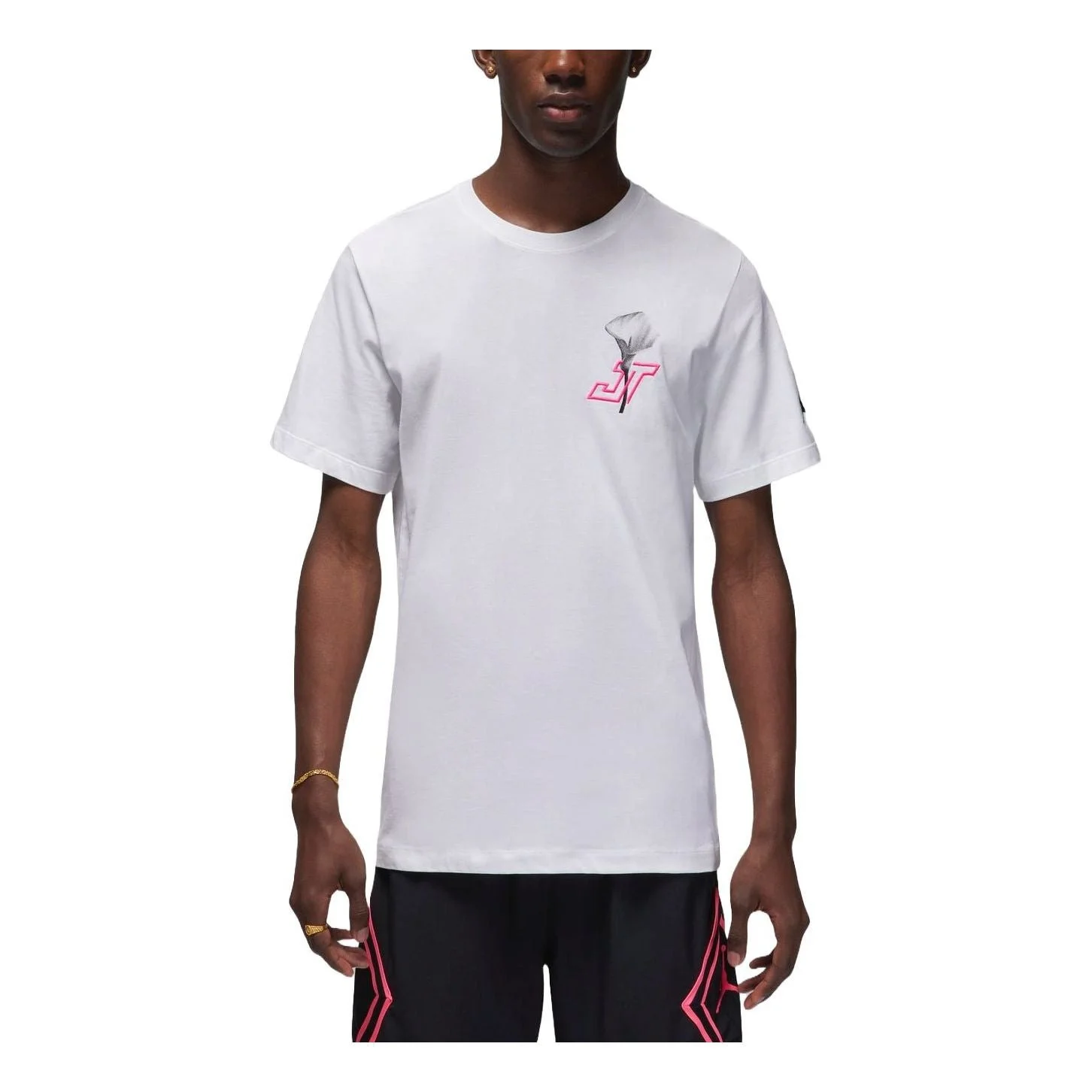 Air Jordan Tatum Graphic T-shirt Asia Sizing 'White' HF1180-100 - 1