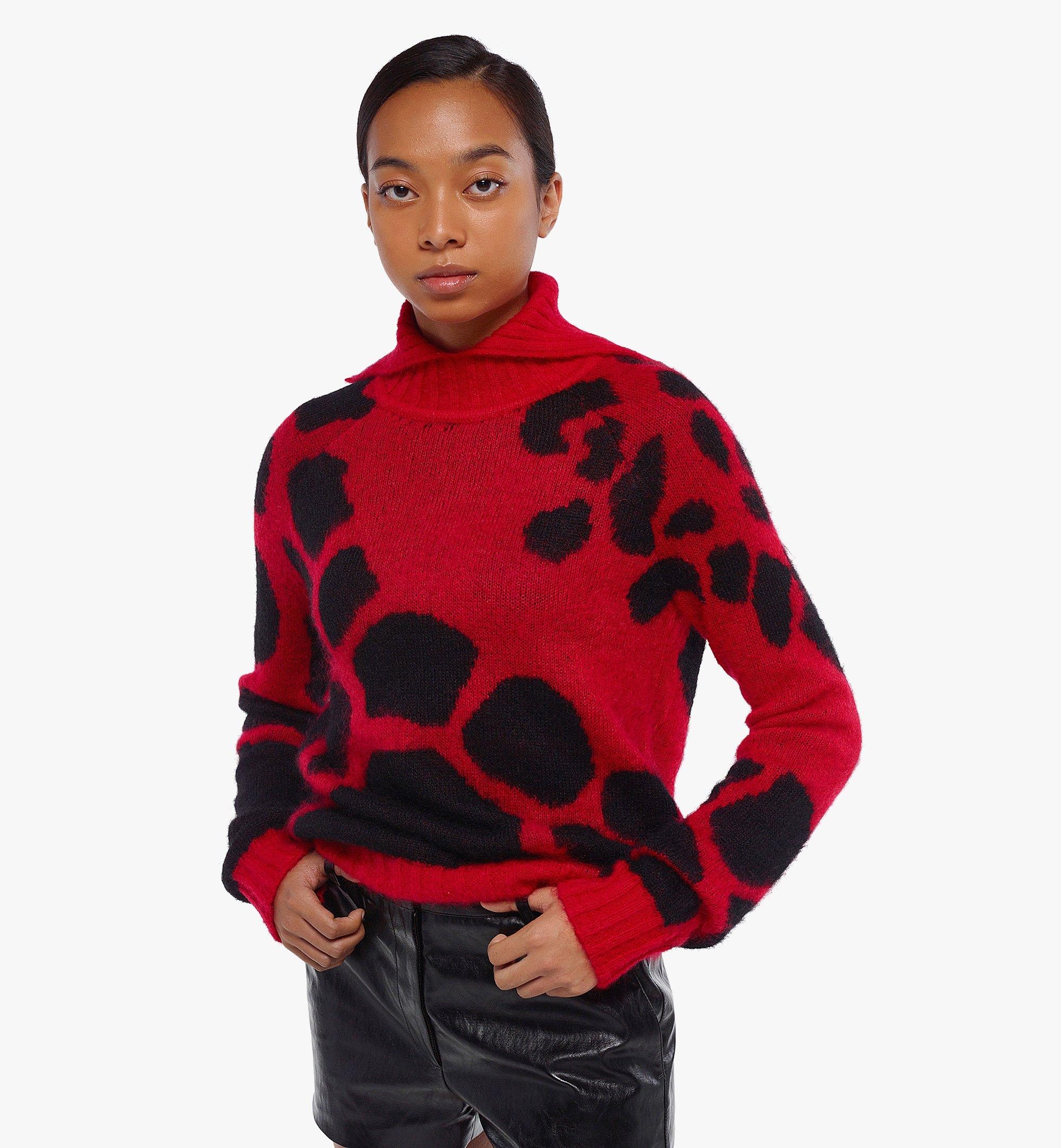 Women’s Mohair Jacquard Sweater - 5