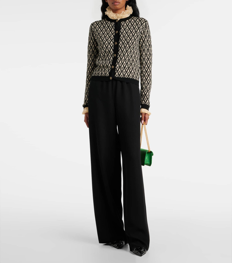 Valentino Cady Couture wide-leg pants outlook