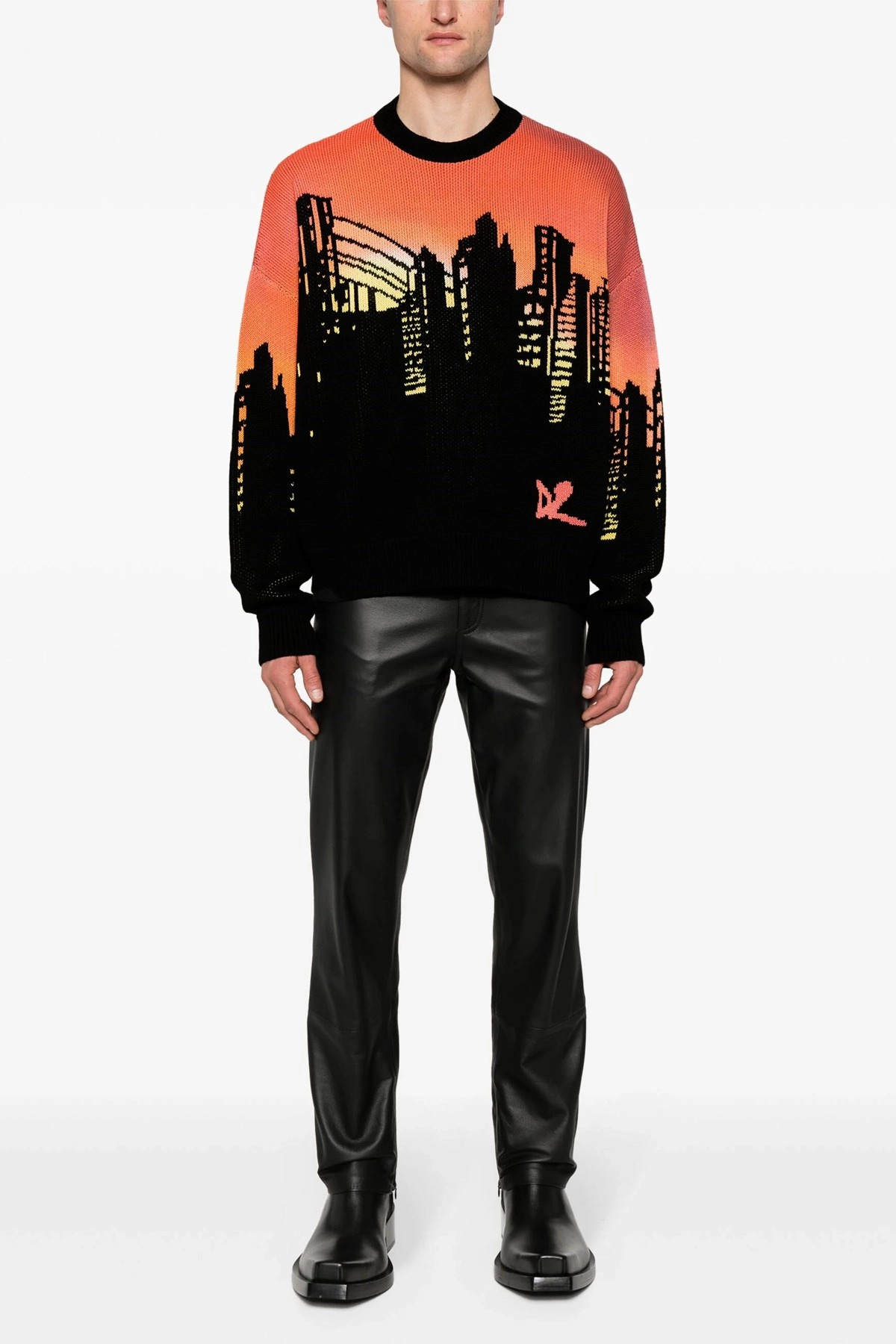 Intarsia sweater - 2