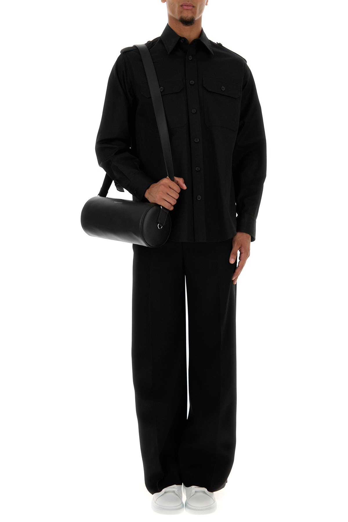 Black cotton shirt - 6