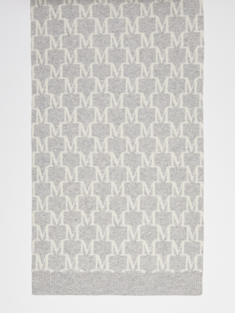 이름 * Cashmere 로고 스카프 - 1