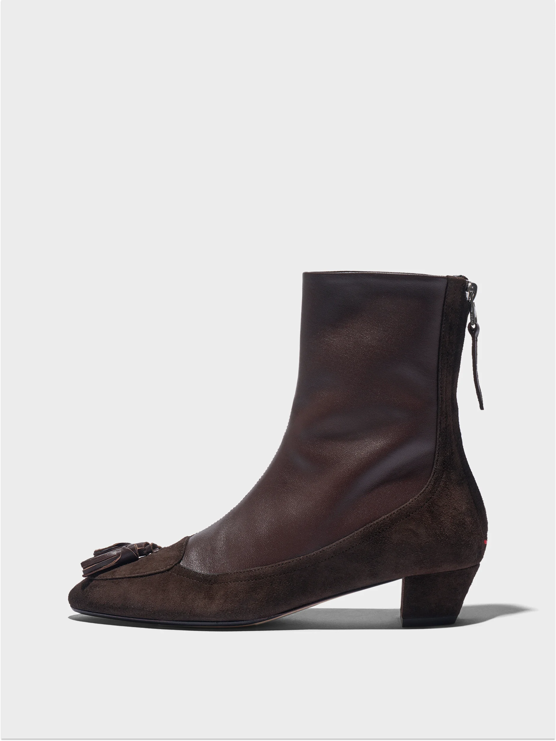 Betsy Tassel Ankle Boots - 1