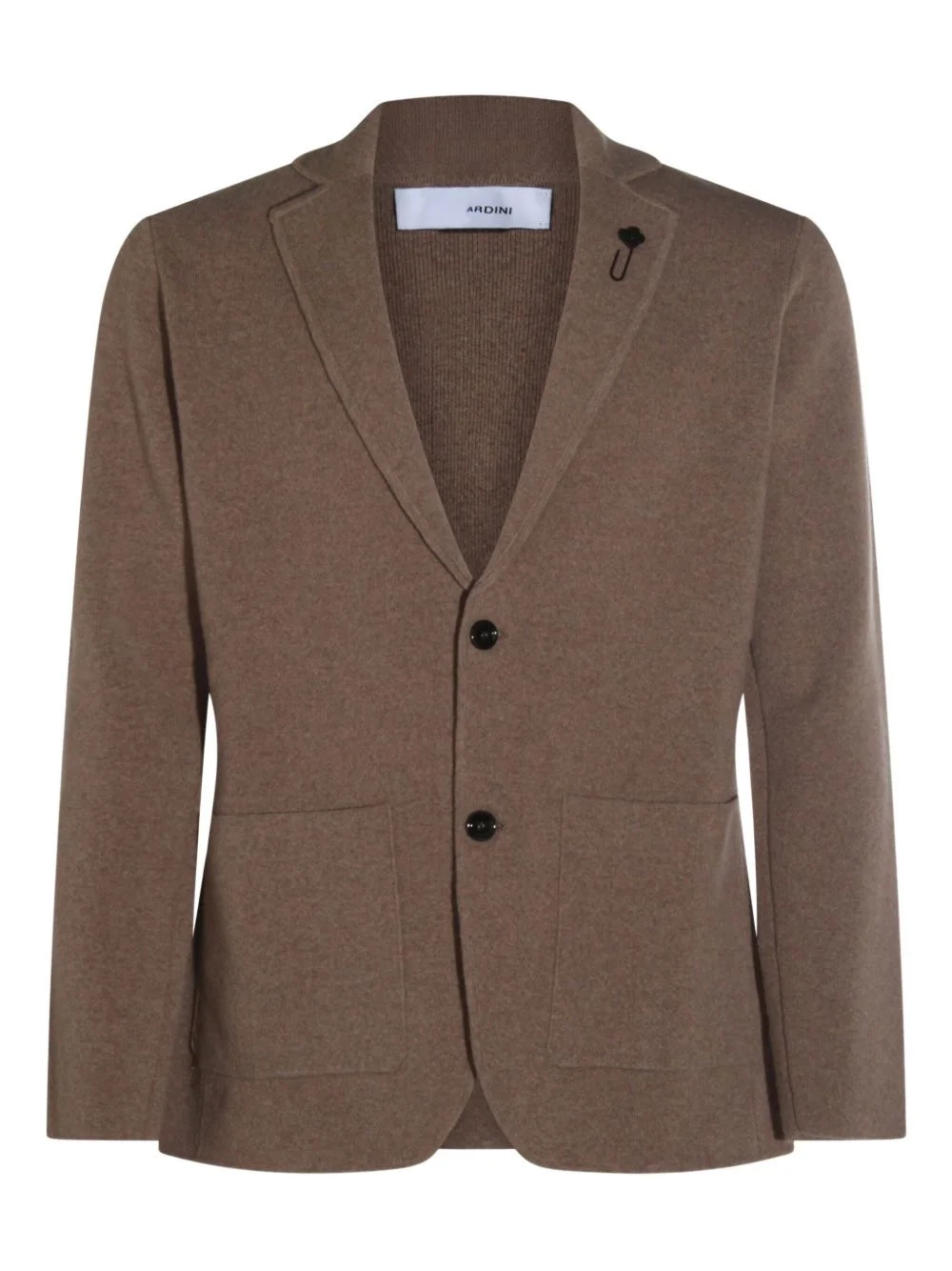 two-button patch-pockets cardigan - 1