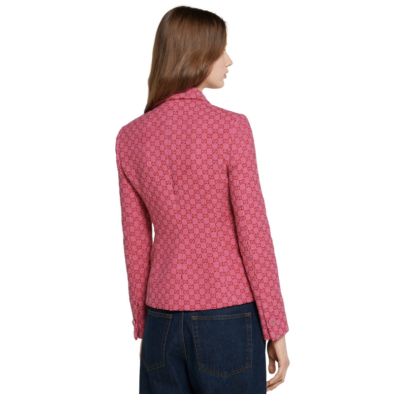 GG cotton bouclé jacket 4