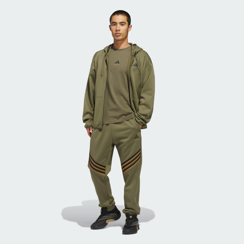 Adidas Basketball Crazy Warm Fleece Pants 5