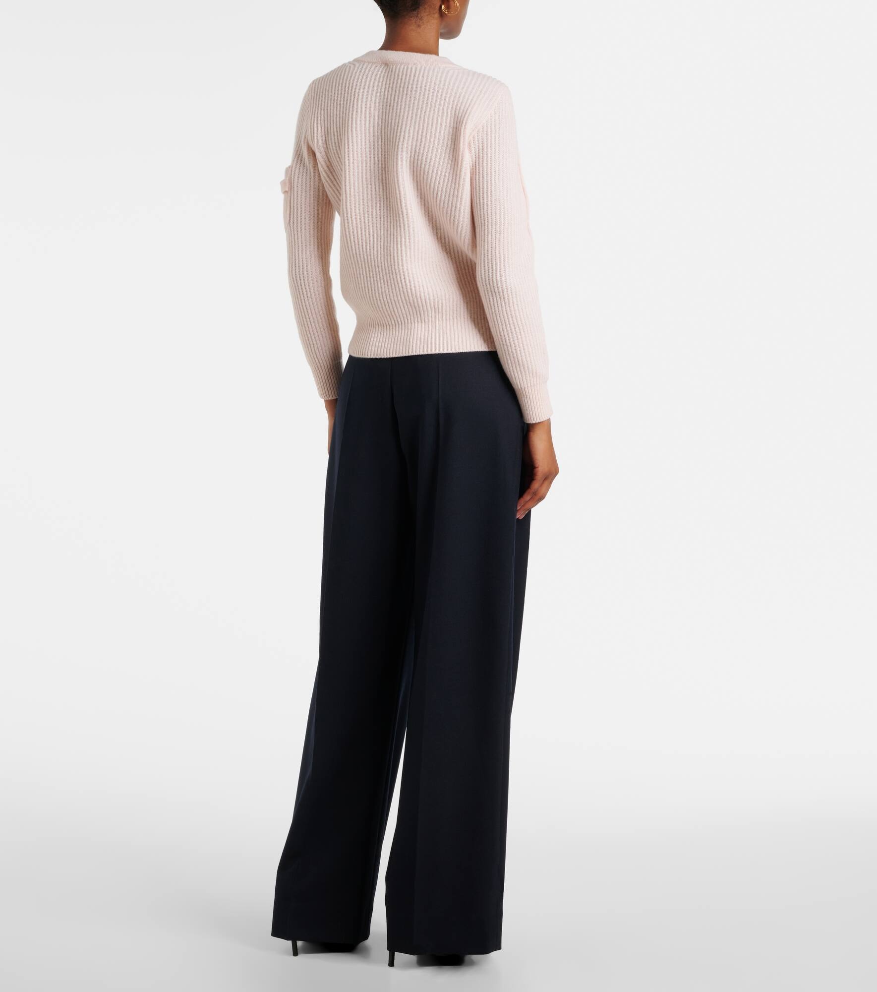 Wool and cashmere sweater - 3