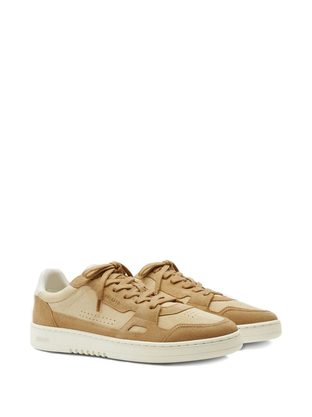 Dice Lo suede-leather panelled sneakers - 2