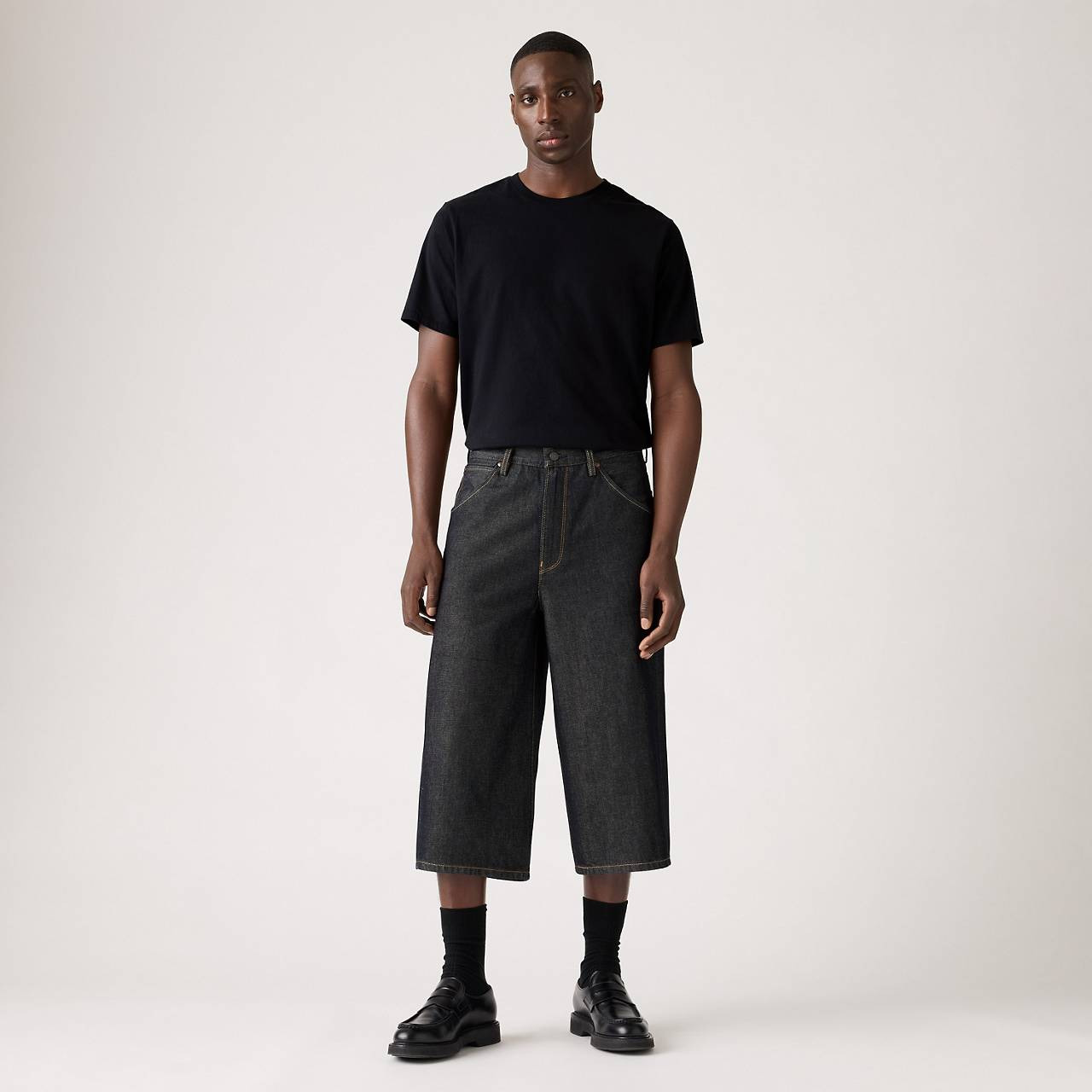 TWISTED BAGGY MEN'S CAPRI - 2