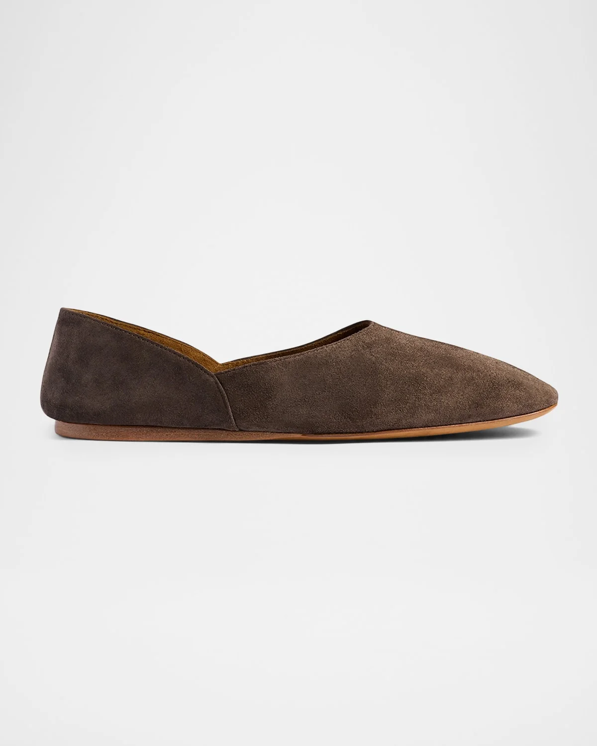 Jane Suede Ballerina Flats - 1
