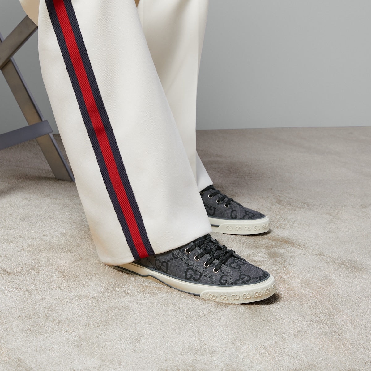 Gucci GG Tennis 1977 High Top Sneakers - 3
