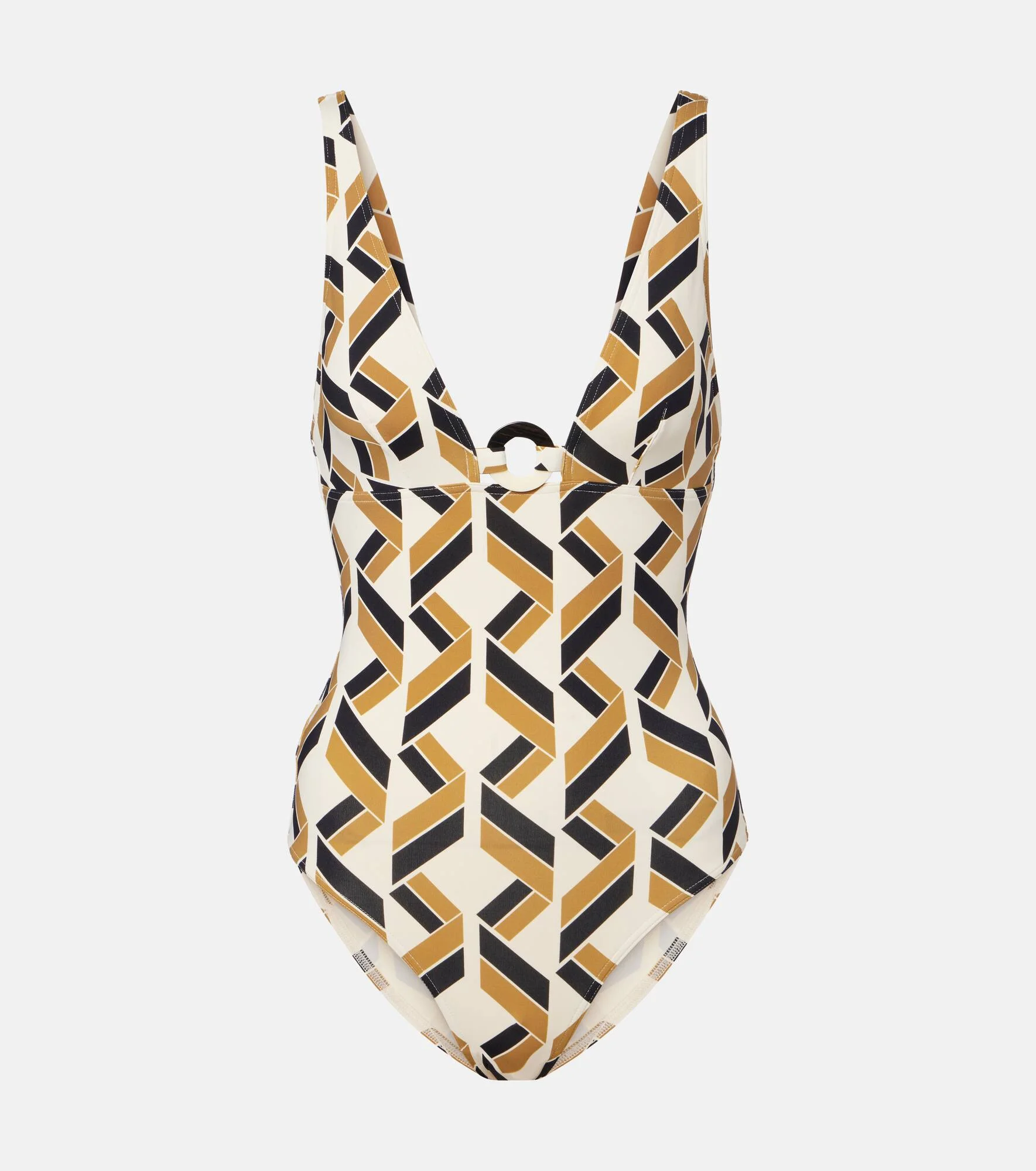Party patterned swimsuit - 1