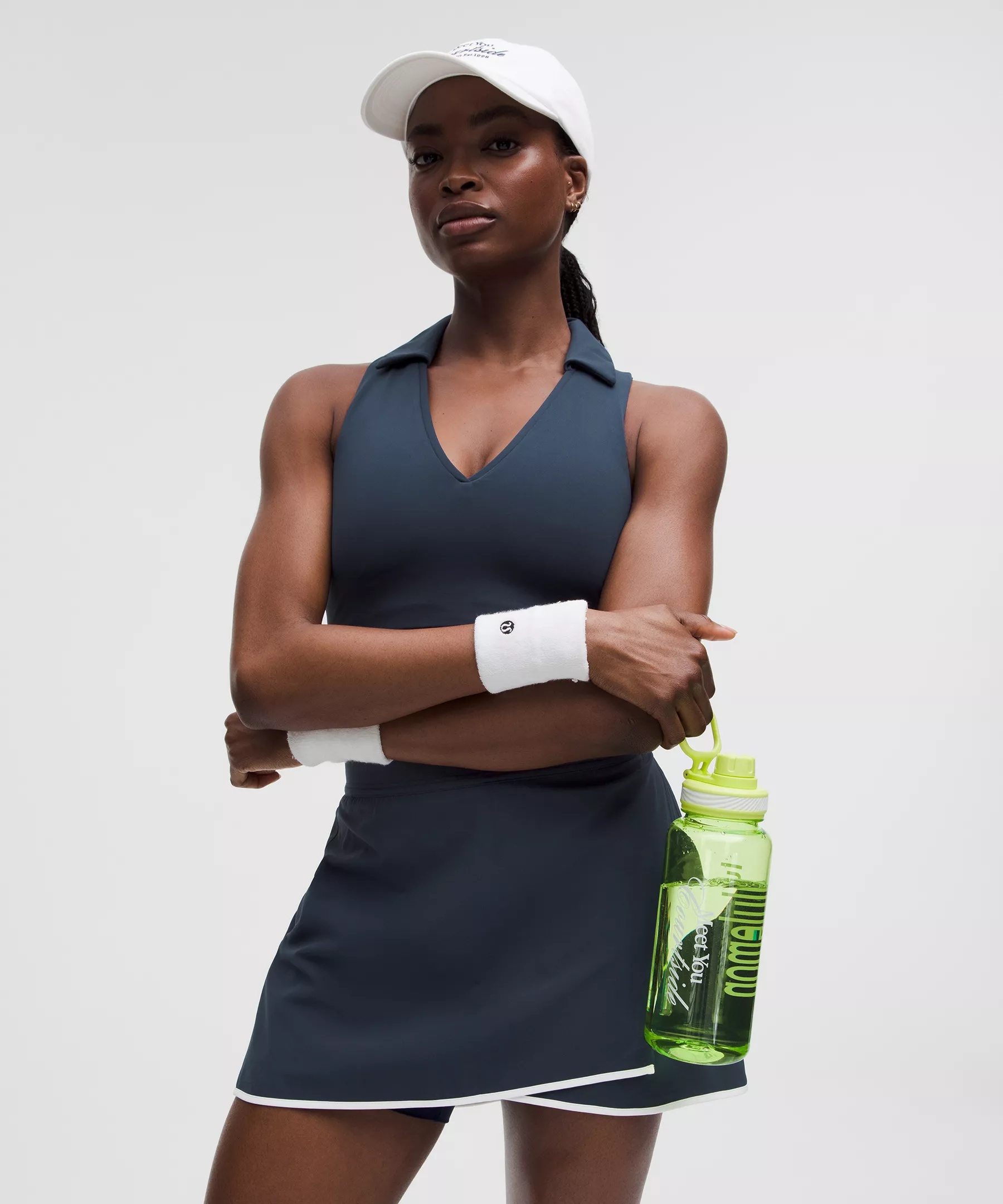 Lightweight Wrap-Front Tennis Skirt - 6