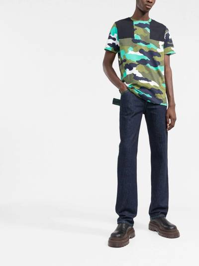 Moncler camouflage-print T-shirt outlook