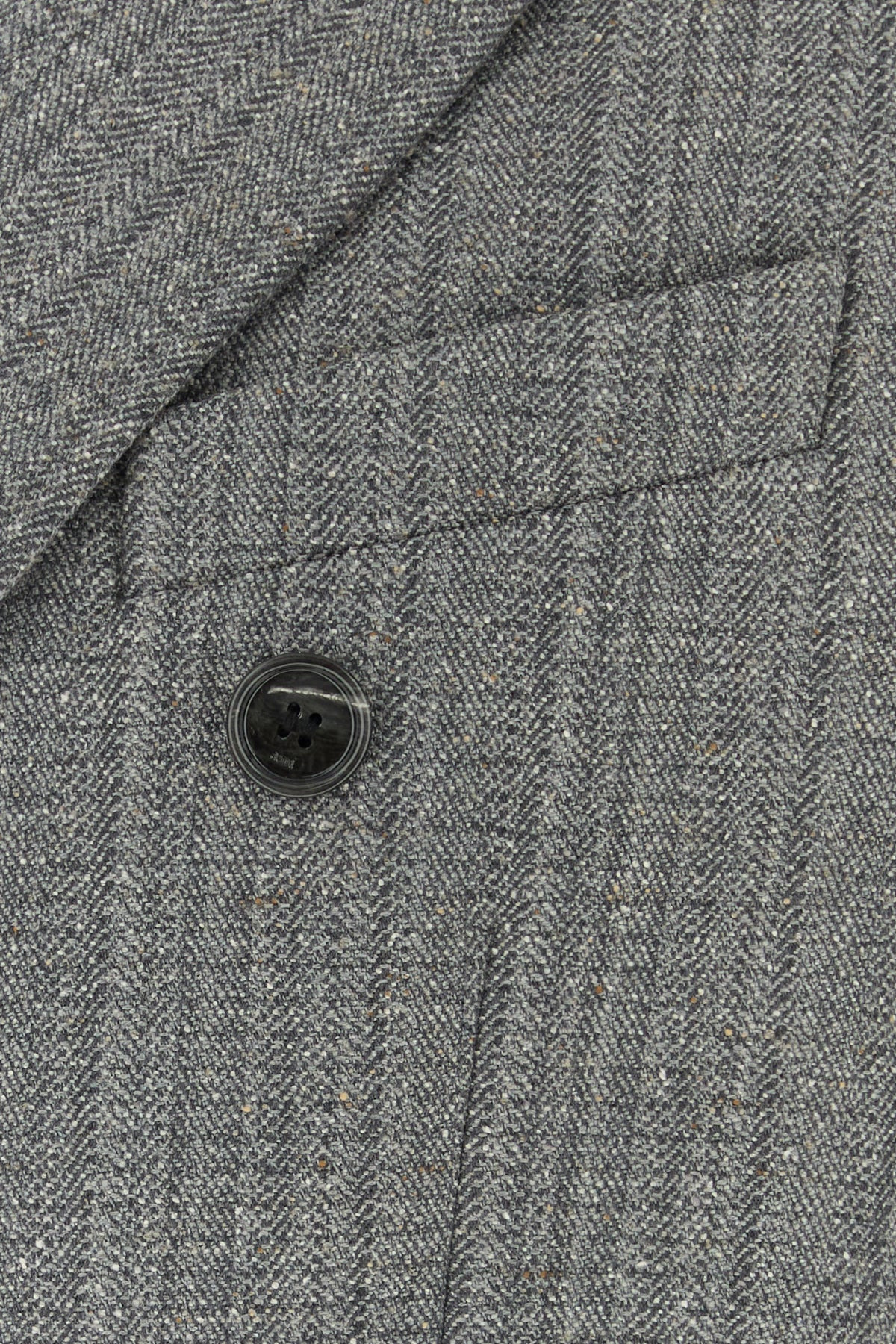 Grey wool blend coat - 3