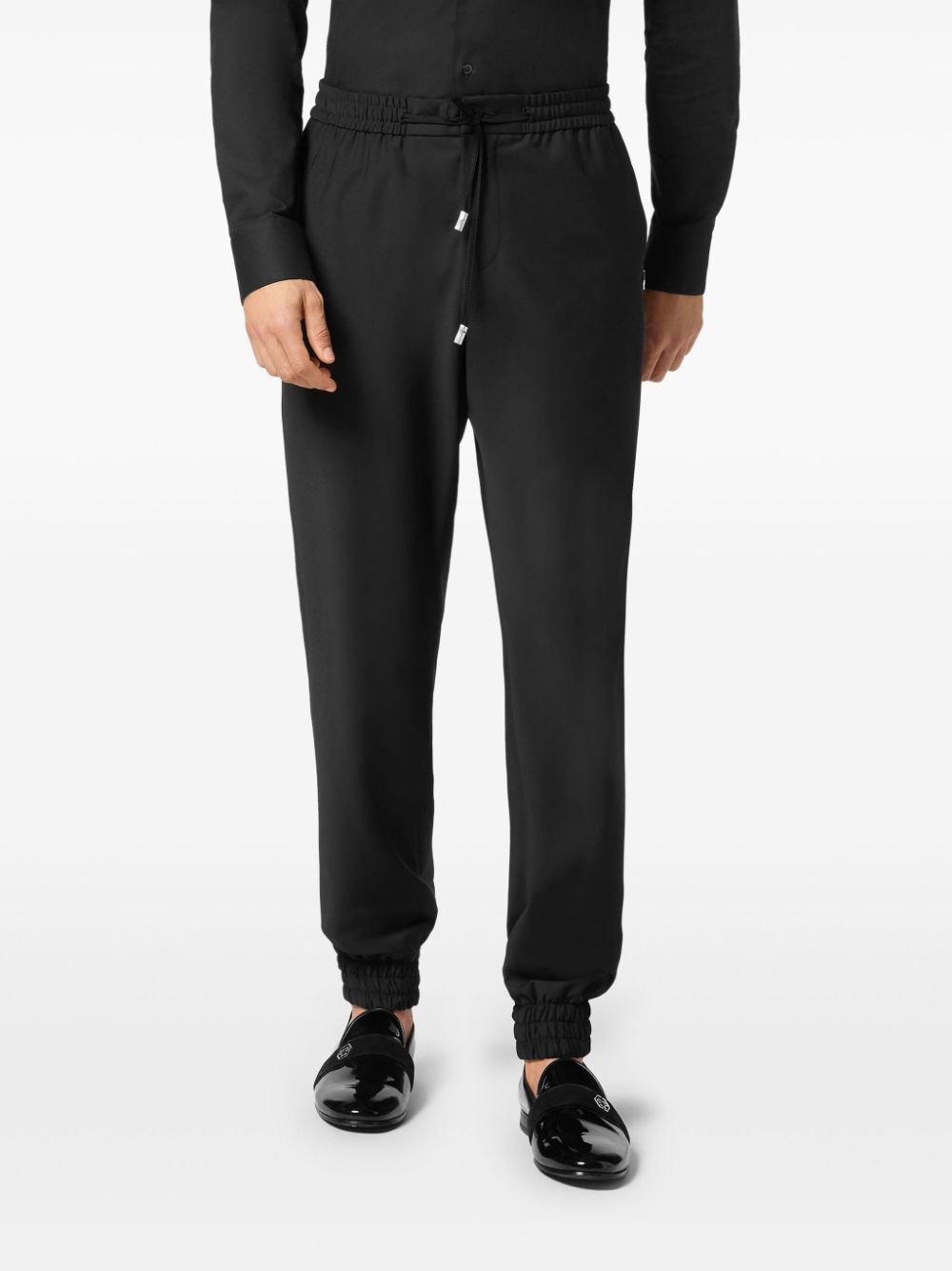 drawstring track pants - 3