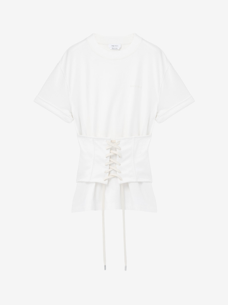 Alexander McQueen Corset T-shirt outlook