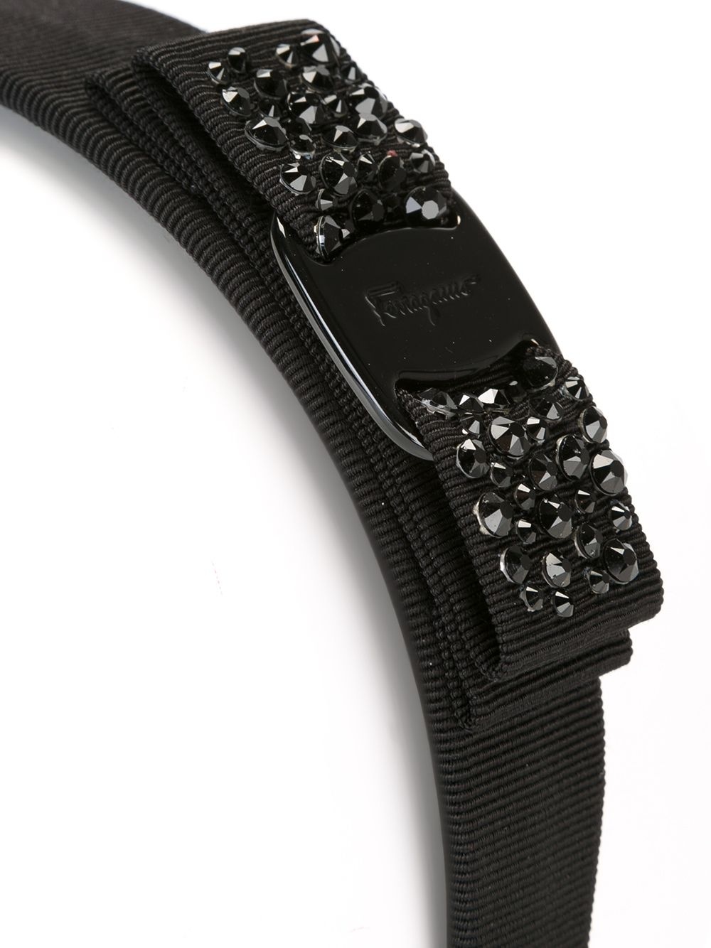 embellished bow headband - 3