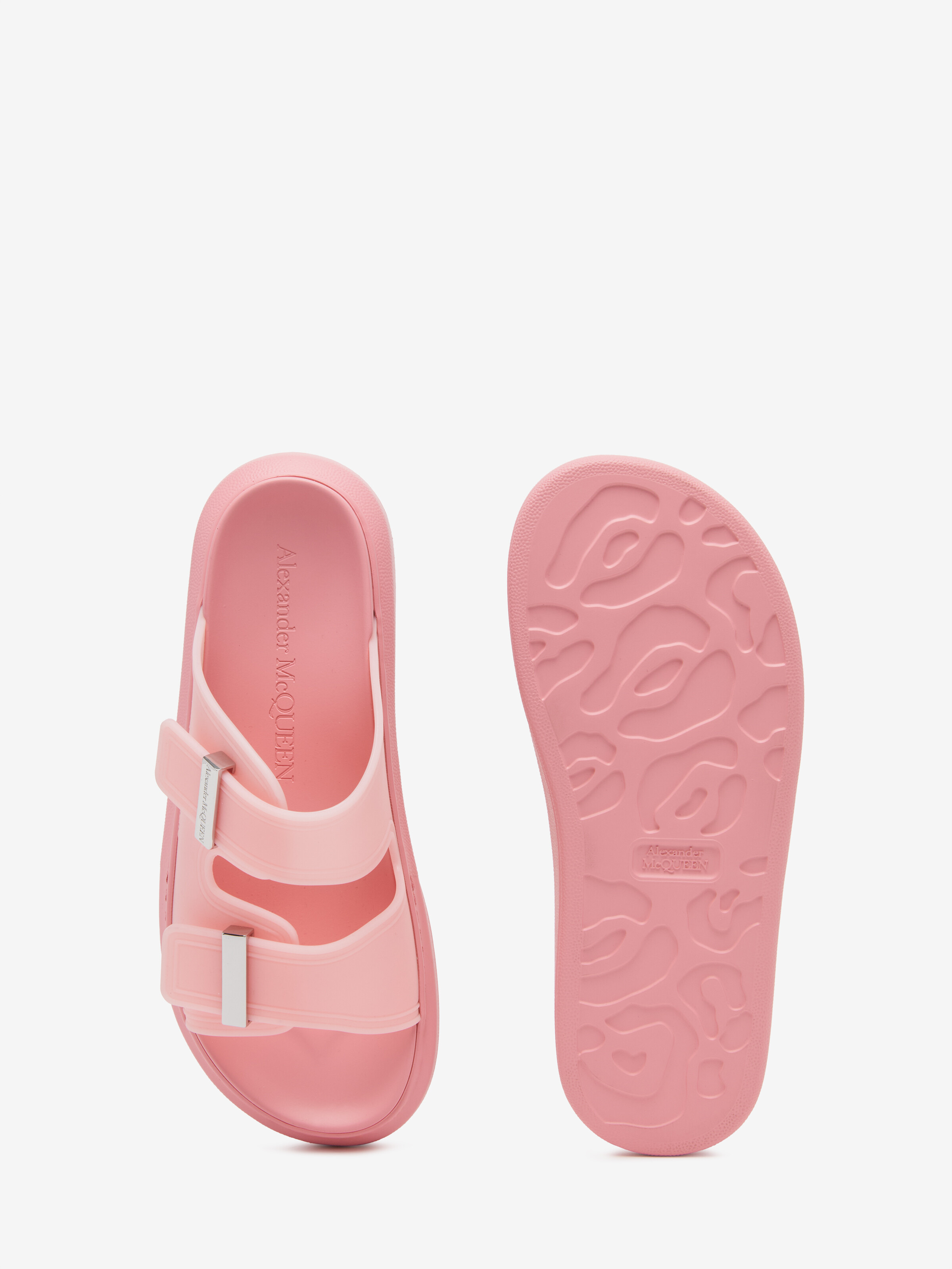 Women's Hybrid Slide in Cherry Blossom Pink - 4