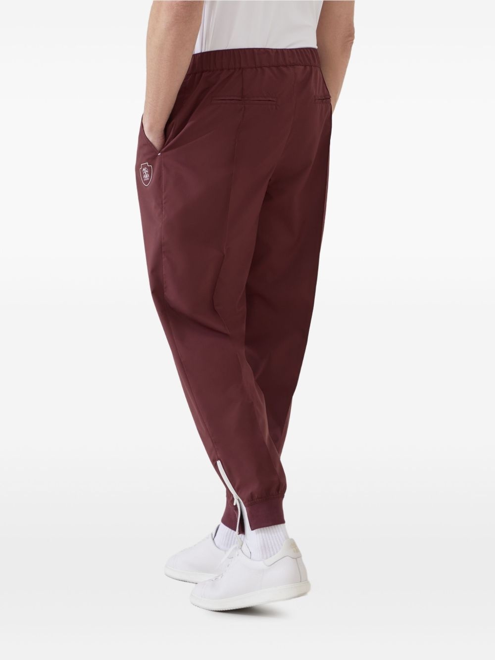 logo-print track pants - 4