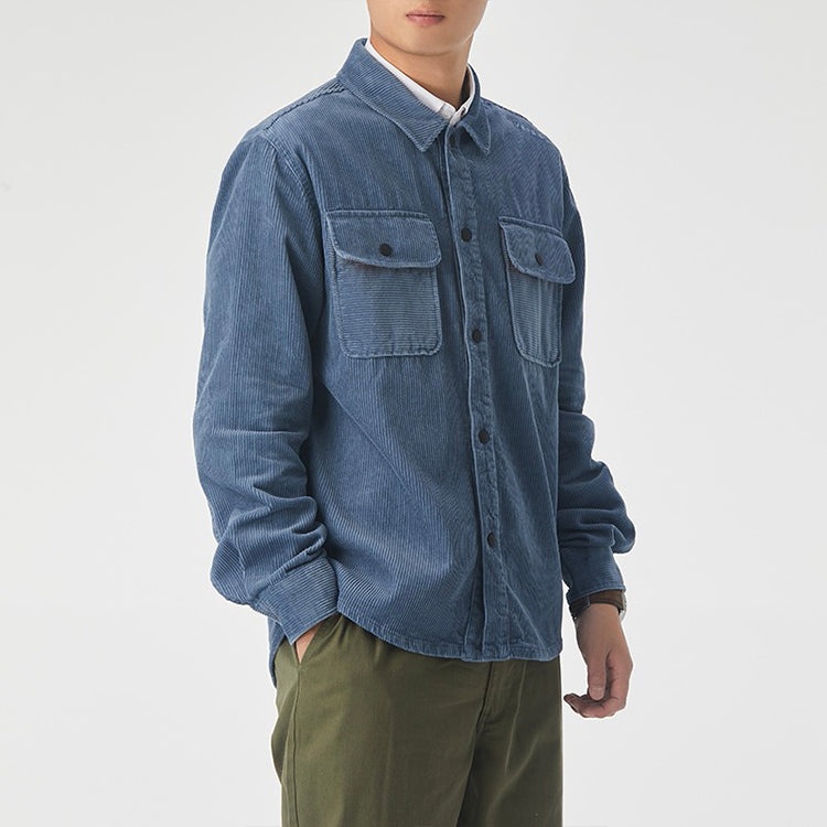 Converse Overhead Shirt Jacket 'Lakeside Blue' 10019954-A06 - 5