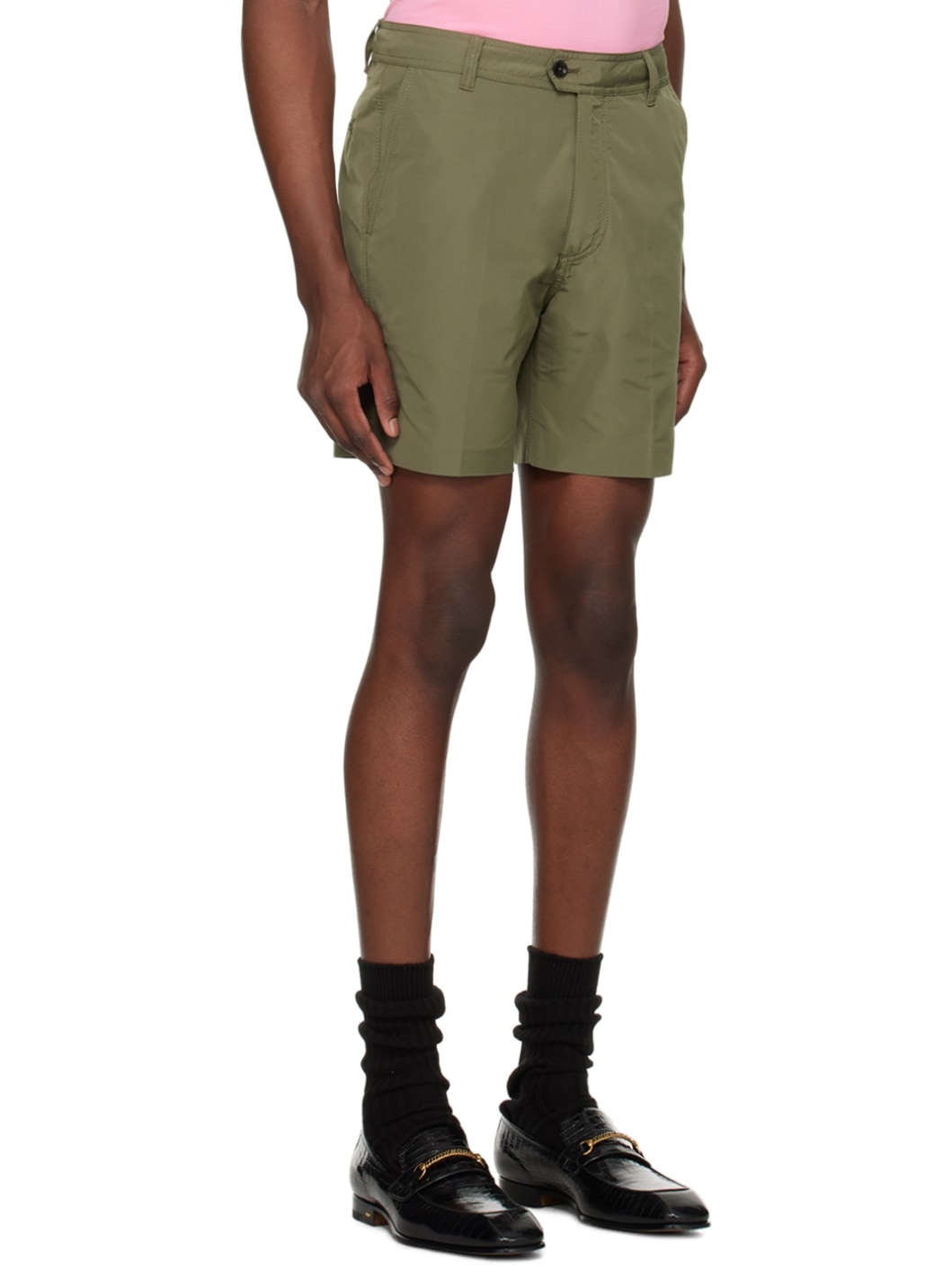 Green Technical Shorts - 2