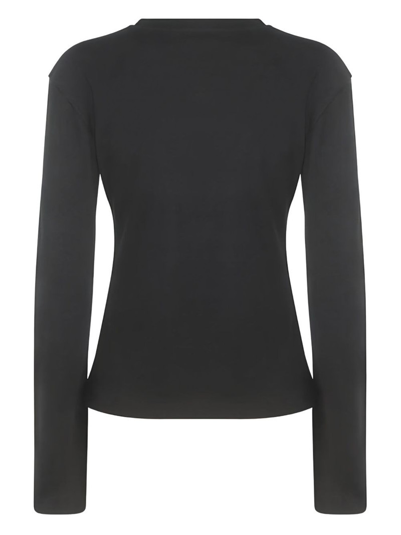 Blumarine embellished-logo T-shirt outlook