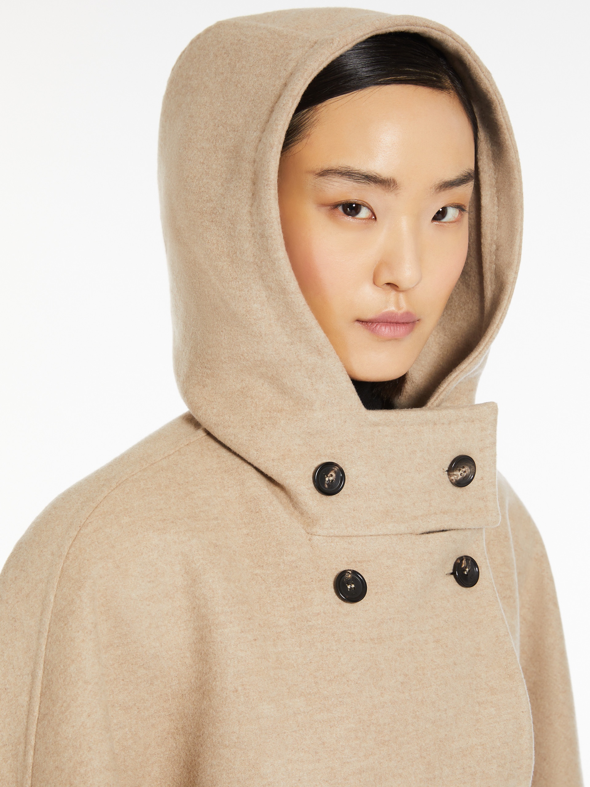 ARTURO1234 Double-breasted parka in wool and cashmere - 6