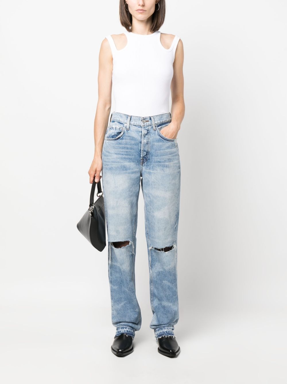Kate straight-leg ripped jeans - 2