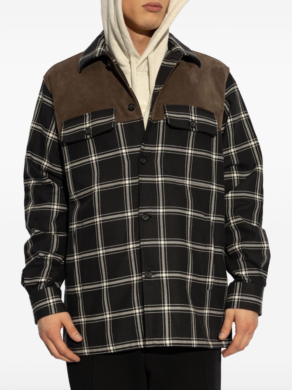 checked shirt - 3