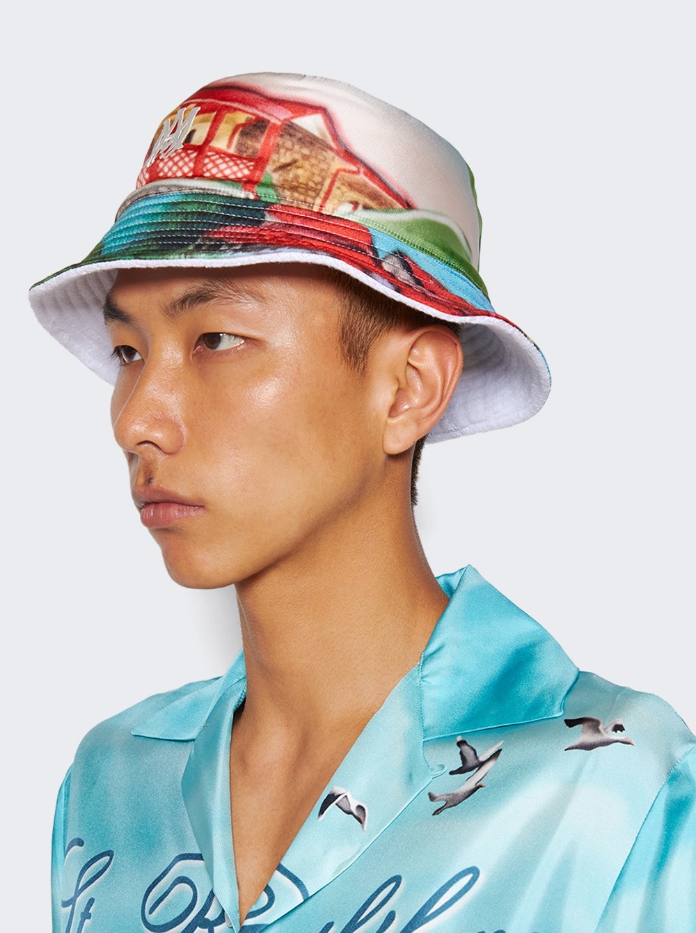 Eden Rock Airbrush Reversible Bucket Hat Multicolor - 3