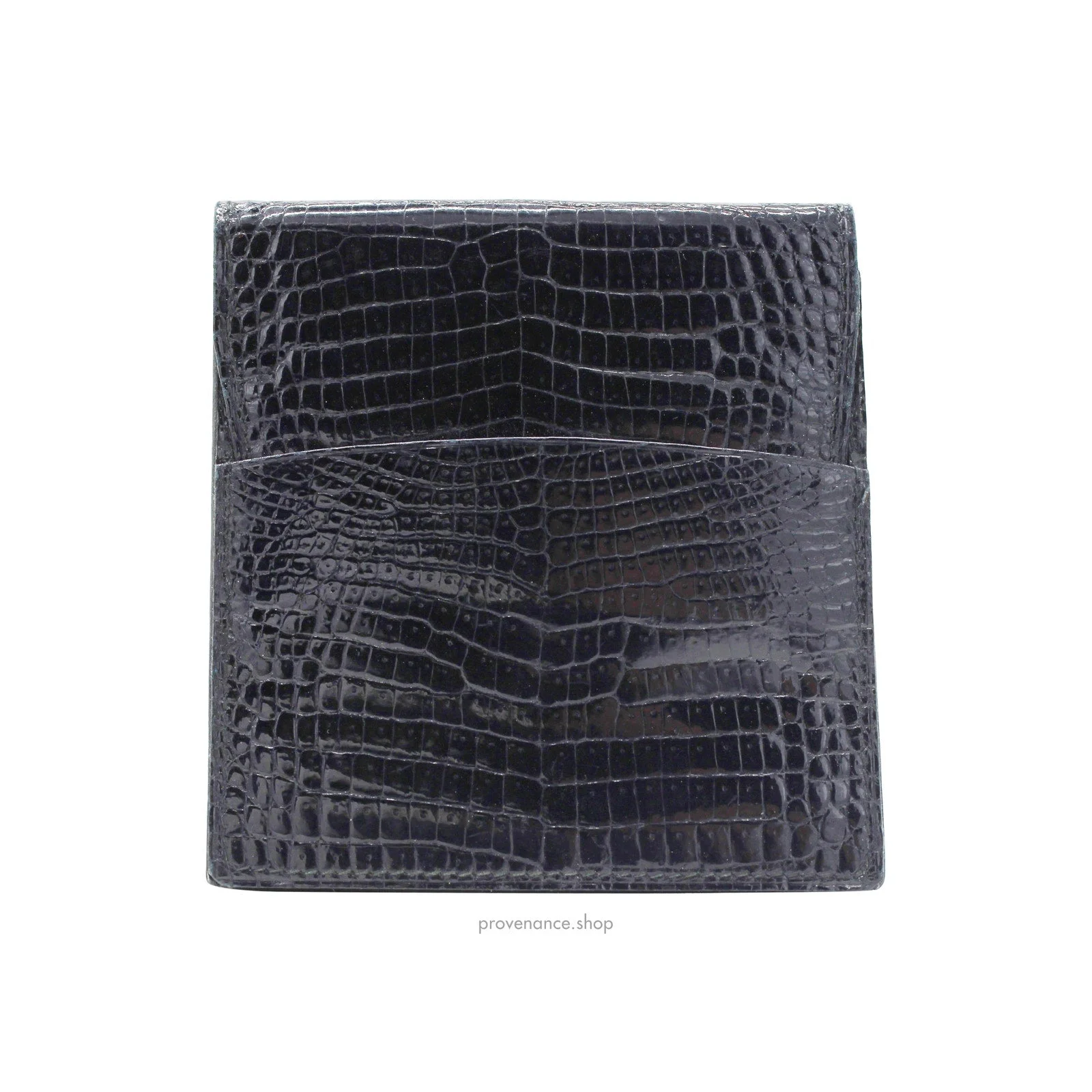 Gucci Cardholder Wallet - Black Crocodile - 1