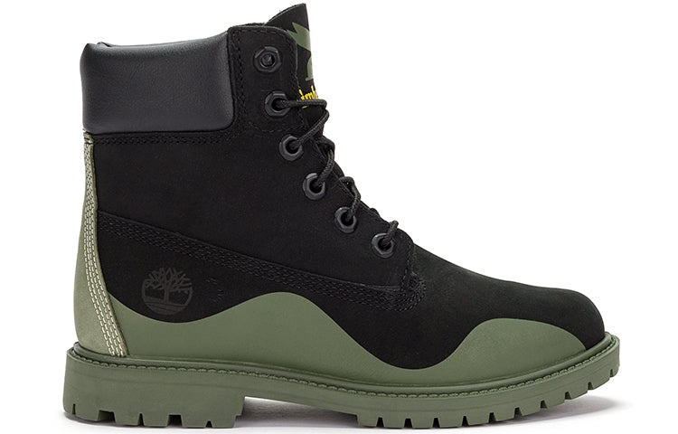 (WMNS) Timberland Heritage LNY 6 Inch Boots 'Black' A5NB9W - 2