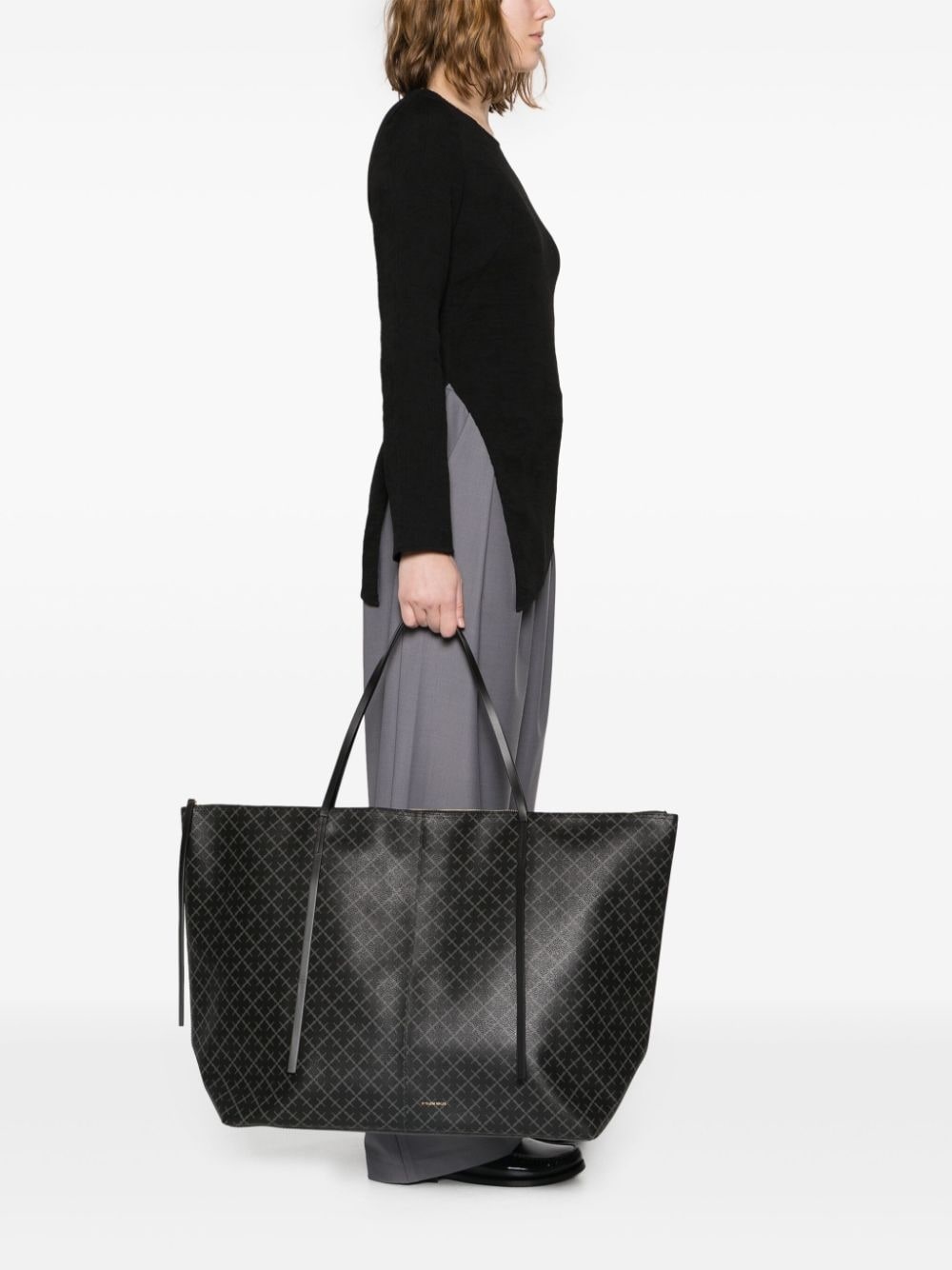 Leesa monogram-print tote bag - 2