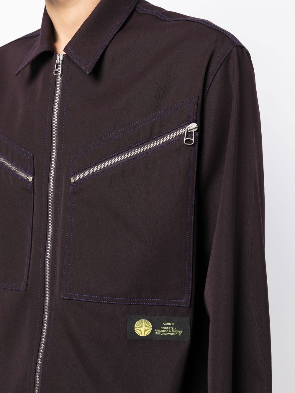 ZIP-UP SHIRT JACKET - 4