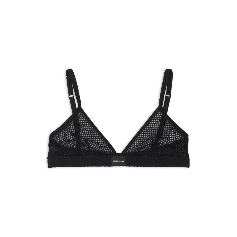 Women's Elastic Bra in Black 1