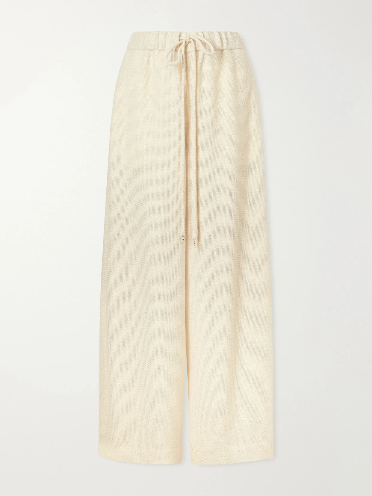 Gelos Textured Alpaca Wide-leg Pants - 1