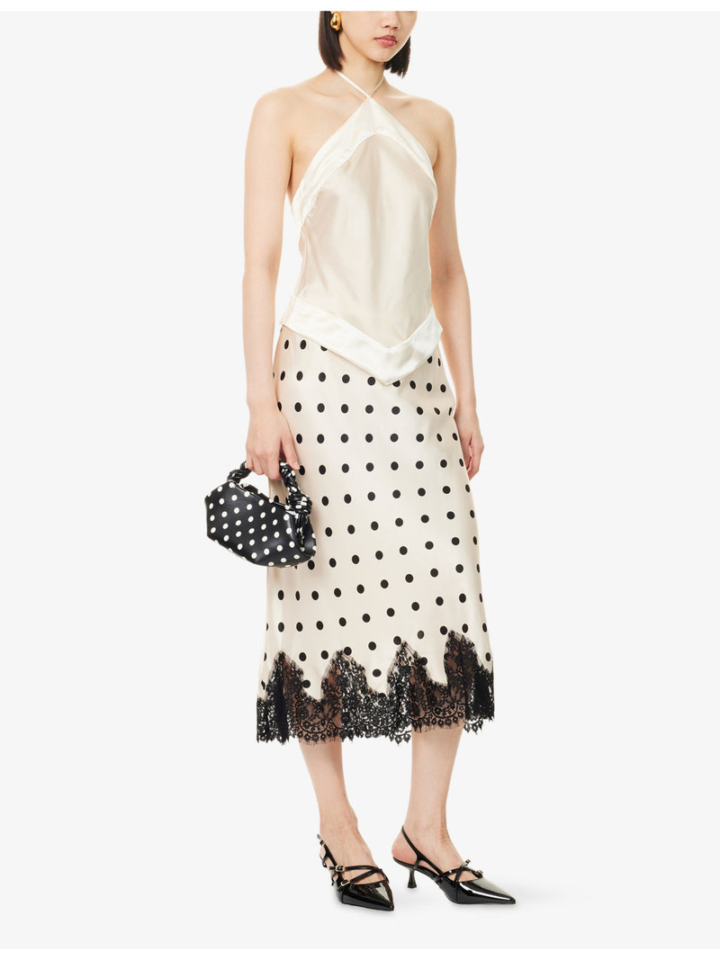 Reformation Jillian Silk Top outlook