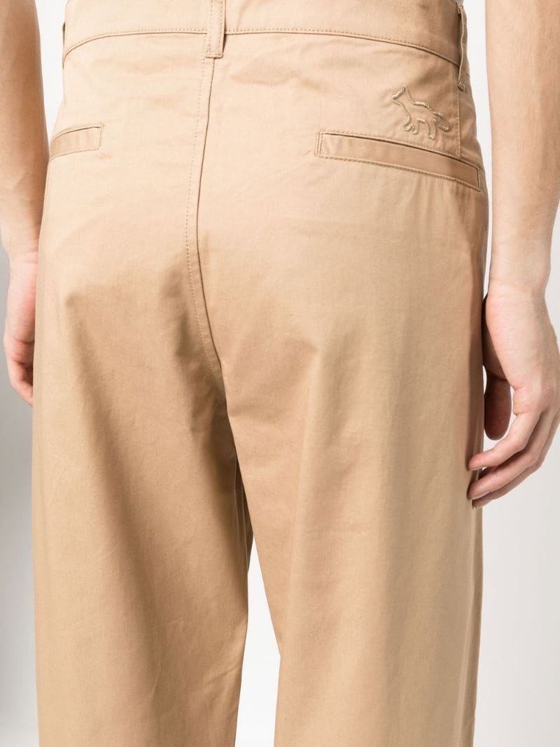 cotton chino pants - 5