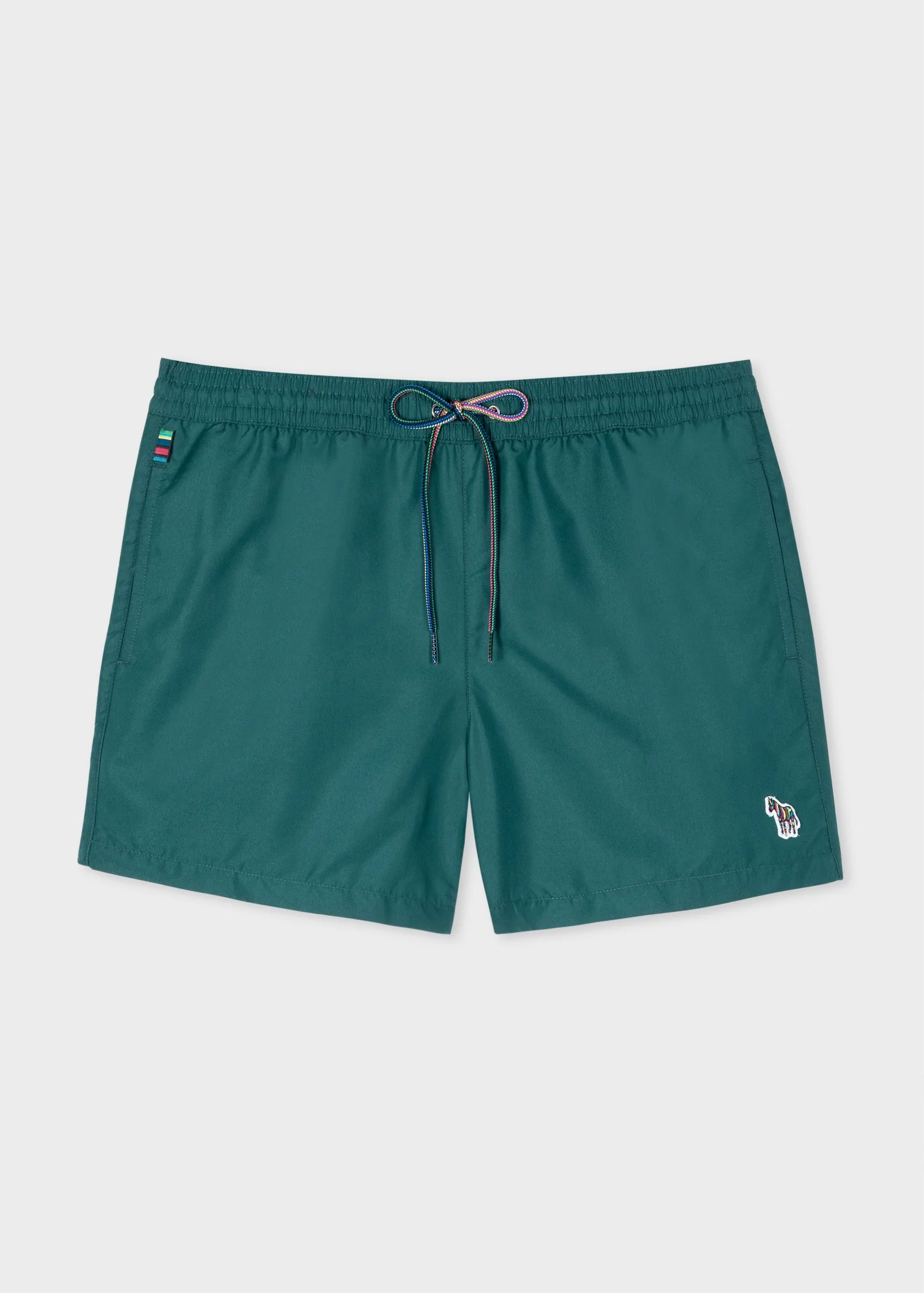 Zebra Logo Swim Shorts - 1