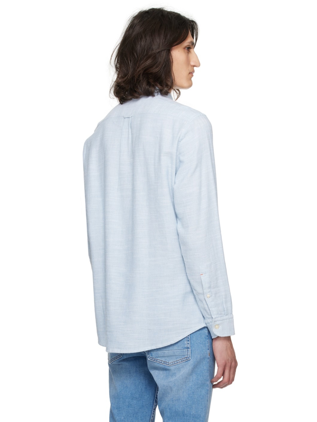 Blue Button Shirt - 3