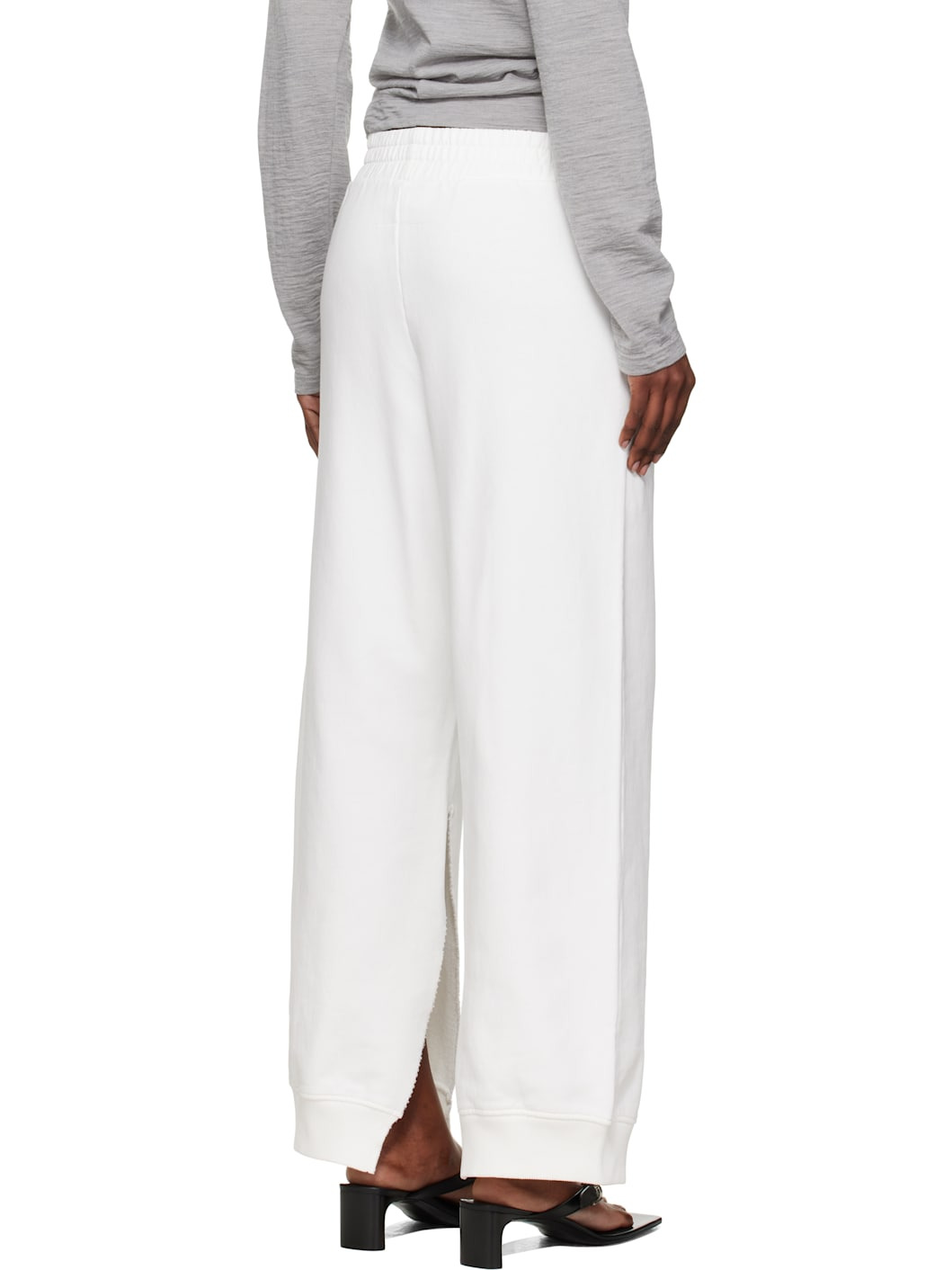 Off-White Cotton Sweatpants - 3