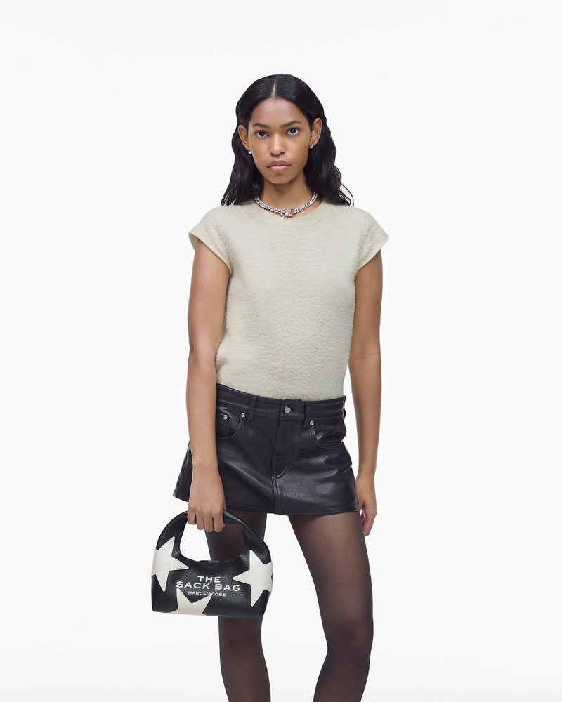 Marc Jacobs THE STAR PATCHWORK LEATHER MINI SACK BAG outlook