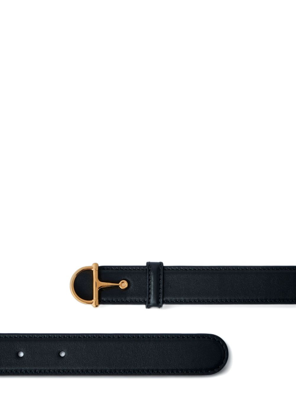 Horsebit leather belt - 3