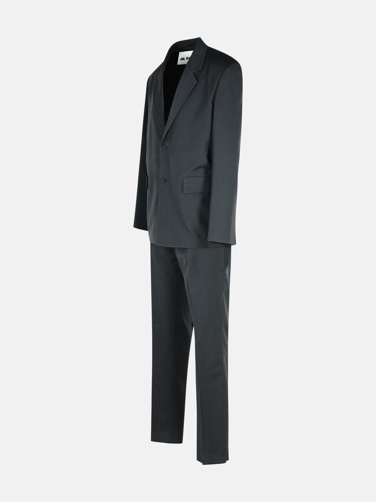 GREY WOOL SUIT - 2