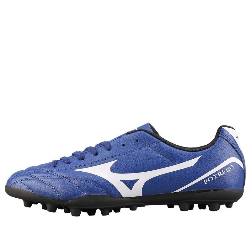 Mizuno Potrero Wide AG Training Soccer Cleats Blue P1GA189227 - 1